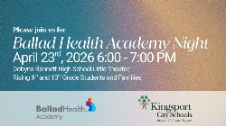 Ballad Health Academy Night @ D-B